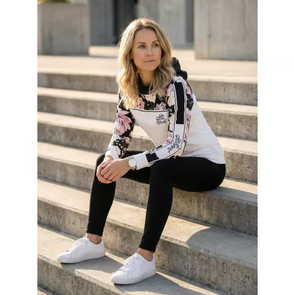  Premium-Sweatshirt für Damen ALTISPORT VOJ/ALW008MI01 WEIß 