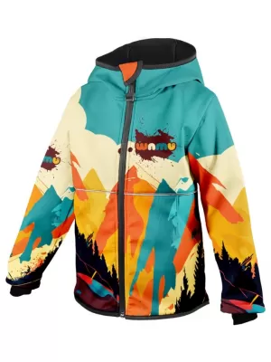 Baby Softshell Jacke WAMU MOUNTAIN BIKE MEHR GEFÄRBT