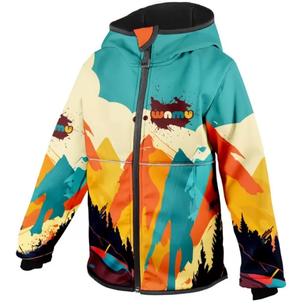  Baby Softshell Jacke WAMU MOUNTAIN BIKE MEHR GEFÄRBT 
