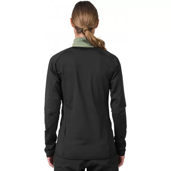 Damen-Sweatshirt HANNAH MAKANA GEBRANNTES OLIV/ANTHRAZIT 