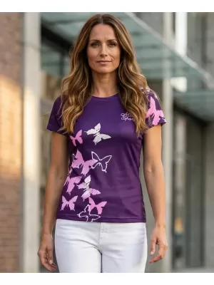 Hochwertiges Funktions-T-Shirt für Damen ALTISPORT VOJ/ALW002TR01 LILA