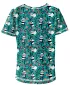 Kurz -schwaches t -Shirt WAMU MLSNÉ PANDY TÜRKIS