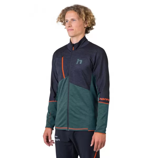  Herren-Sweatshirt HANNAH NIRO ANTHRAZIT/JASPISMEL 