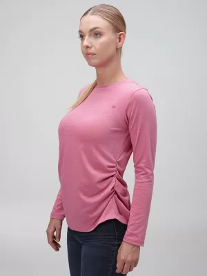 Damen-T-Shirt LOAP BAXANA CLW23146 ROSA