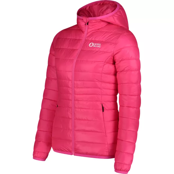  Steppjacke für Damen NORDBLANC SPARKLE NBWJL7947 ROSA GLÜHEN 