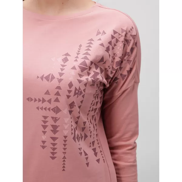  Damen-T-Shirt LOAP ABVERA CLW23153 ROSA 