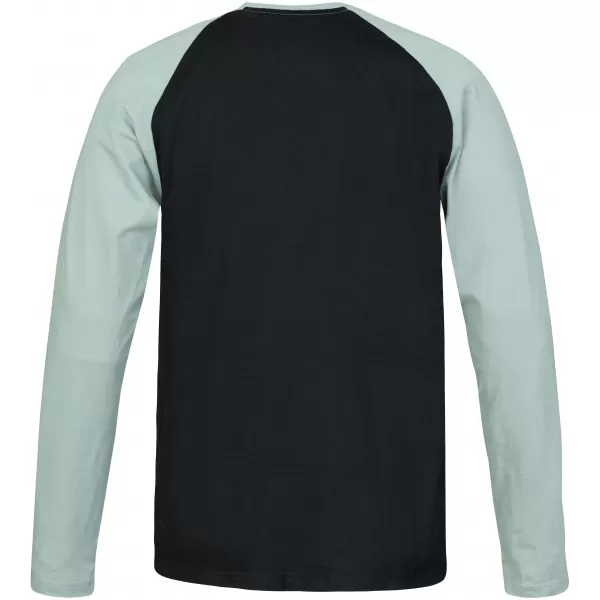  Herren-T-Shirt mit langen Ärmeln HANNAH HANES ANTHRAZIT/SCHIEFERGRAU 