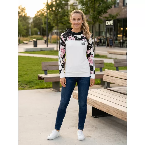  Premium-Sweatshirt für Damen ALTISPORT VOJ/ALW008MI01 WEIß 