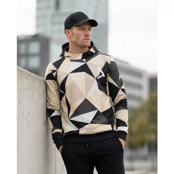  Premium-Sweatshirt für Herren ALTISPORT VOJ/ALM007MI01 BRAUN 