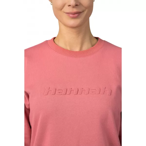  Damen-Sweatshirt HANNAH MOLY VERBLASSTE ROSE 