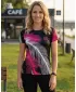 Hochwertiges Funktions-T-Shirt für Damen ALTISPORT VOJ/ALW001TR01 SCHWARZ ROSA