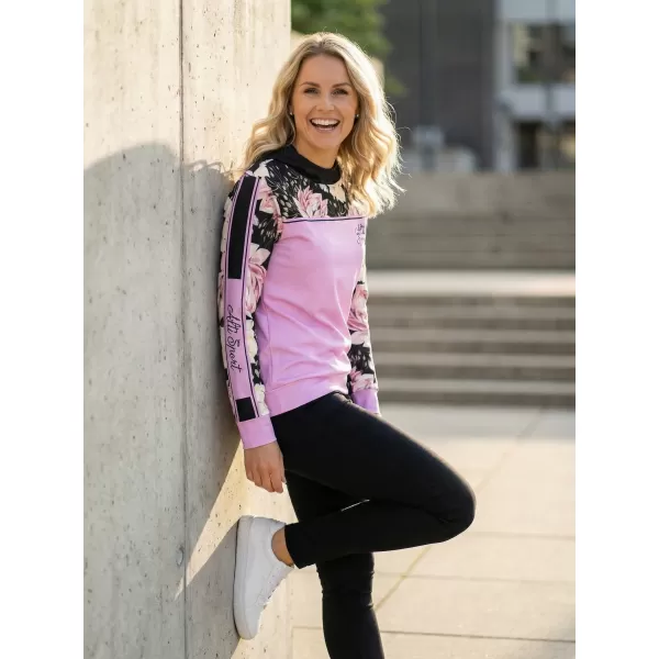  Premium-Sweatshirt für Damen ALTISPORT VOJ/ALW008MI01 HELL-PINK 