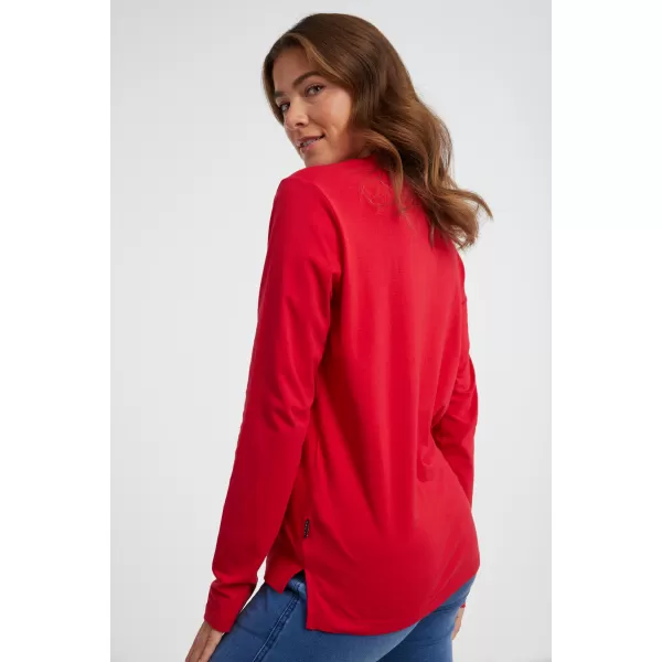  Damen-T-Shirt mit langen Ärmeln SAM 73 ZIRA WT 894 ROT 