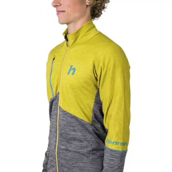  Herren-Sweatshirt HANNAH NIRO CITRONELLE/HELLGRAUMEL 