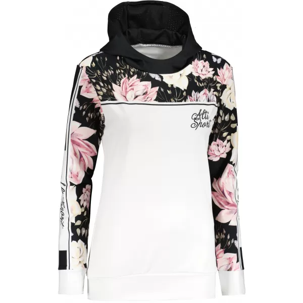  Premium-Sweatshirt für Damen ALTISPORT VOJ/ALW008MI01 WEIß 