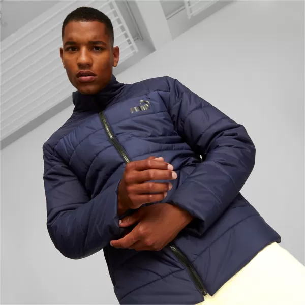  Herrenjacke PUMA ESS+ PADDED JACKET 849349-06 BLAU 
