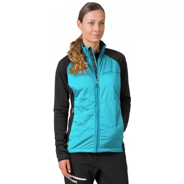  Damen-Sweatshirt HANNAH MAKANA SCUBABLAU/ANTHRAZIT 