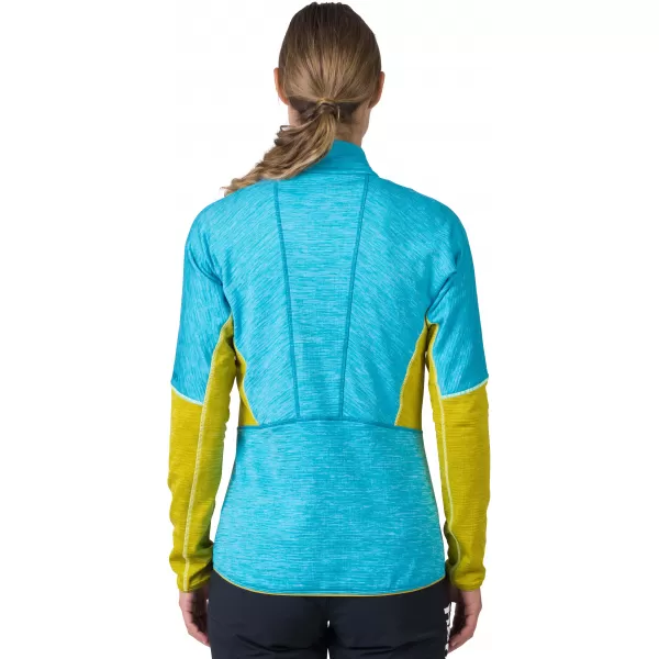  Damen-Sweatshirt HANNAH MEDA KLARWASSER/CITRONELLE MEL 