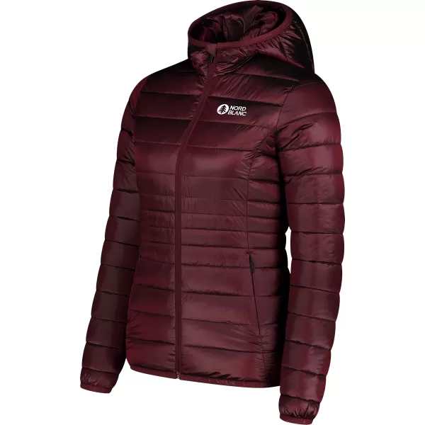  Steppjacke für Damen NORDBLANC SPARKLE NBWJL7947 BURGUND 