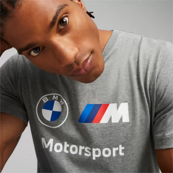 Herren-T-Shirt PUMA BMW MMS ESS LOGO TEE 621314-03 GRAU 
