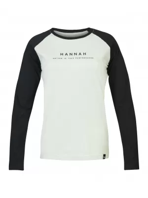 Damen-T-Shirt mit langen Ärmeln HANNAH PRIM MORGENBLAU/ANTHRAZIT