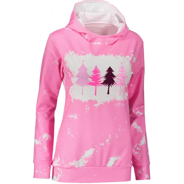  Premium-Sweatshirt für Damen ALTISPORT VOJ/ALWVN4MI01 HELL-PINK 