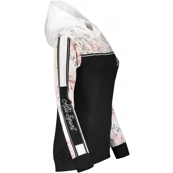  Premium-Sweatshirt für Damen ALTISPORT VOJ/ALW008MI01 SCHWARZ 