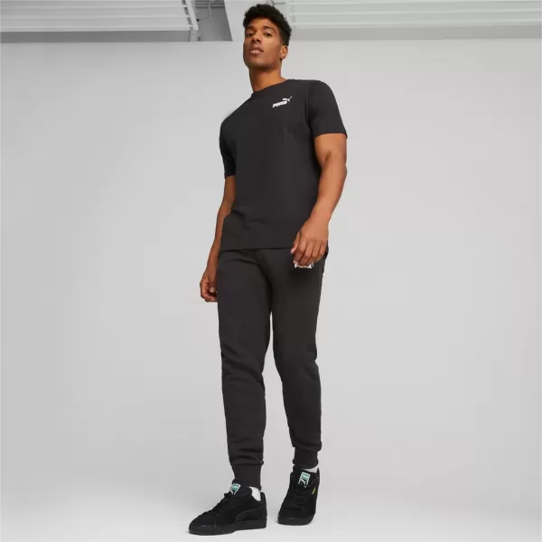  Herren-T-Shirt PUMA ESS SMALL LOGO TEE 586668-01 SCHWARZ 