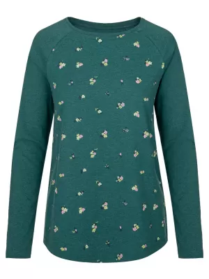 Damen-T-Shirt LOAP AMSTAFA CLW23159 GRÜN