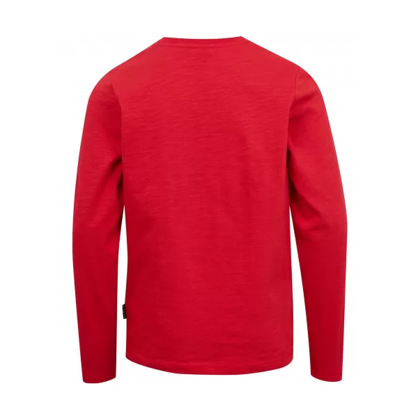  Jungen-T-Shirt mit langen Ärmeln SAM 73 CELDOR KT 501 ROT 