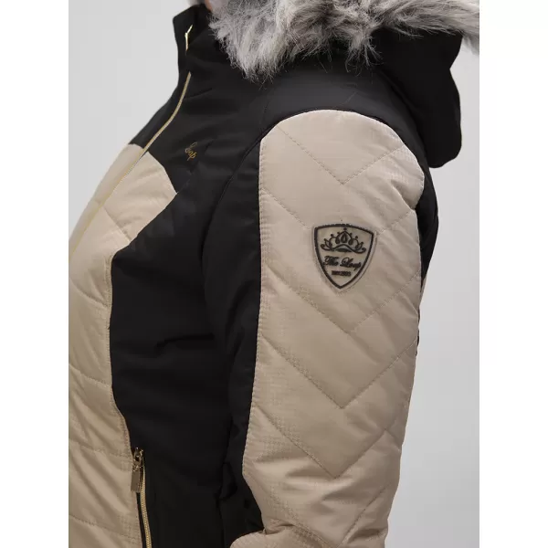  Winterjacke für Damen LOAP OKIDASA OLW2343 BEIGE 