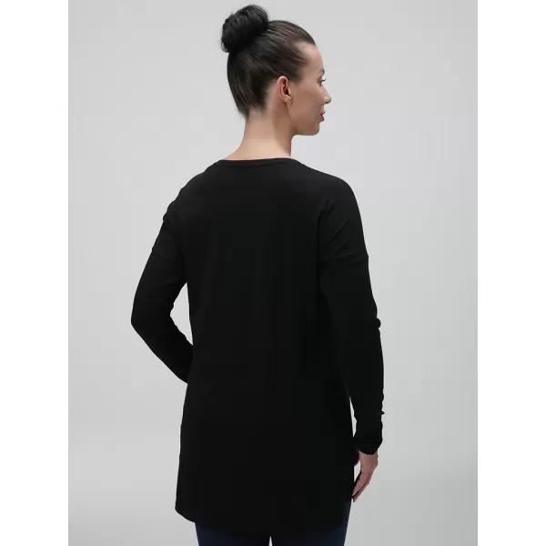  Damen-T-Shirt LOAP ABVERA CLW23153 SCHWARZ 