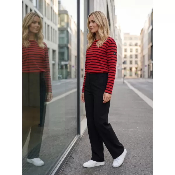  Damen-T-Shirt mit langen Ärmeln SAM 73 PRUDENCE WT 893 ROT 