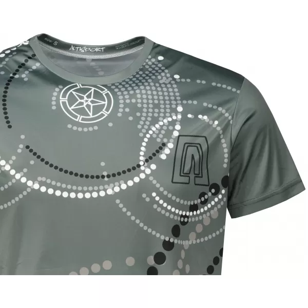  Premium-T-Shirt für Herren ALTISPORT VOJ/ALM003TR01 GRAPHIT 