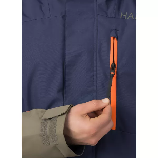  Herrenjacke HANNAH GAROW FD STIMMUNG INDIGO/GEBRANNTES OLIV 