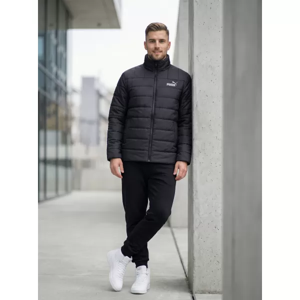  Herrenjacke PUMA ESS+ PADDED JACKET 849349-01 SCHWARZ 