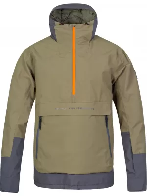 Herrenjacke HANNAH PATTY FD GEBRANNTES OLIVGRÜN/ASPHALT