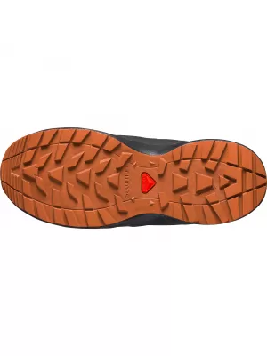 Kinderschuhe SALOMON OUTWAY CSWP JUNIOR L47282800 EBENHOLZ/SCHWARZ/SCHOCKIERENDES ORANGE