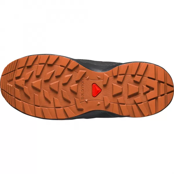  Kinderschuhe SALOMON OUTWAY CSWP JUNIOR L47282800 EBENHOLZ/SCHWARZ/SCHOCKIERENDES ORANGE 