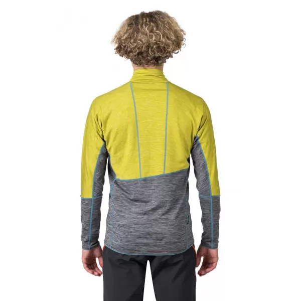  Herren-Sweatshirt HANNAH NIRO CITRONELLE/HELLGRAUMEL 