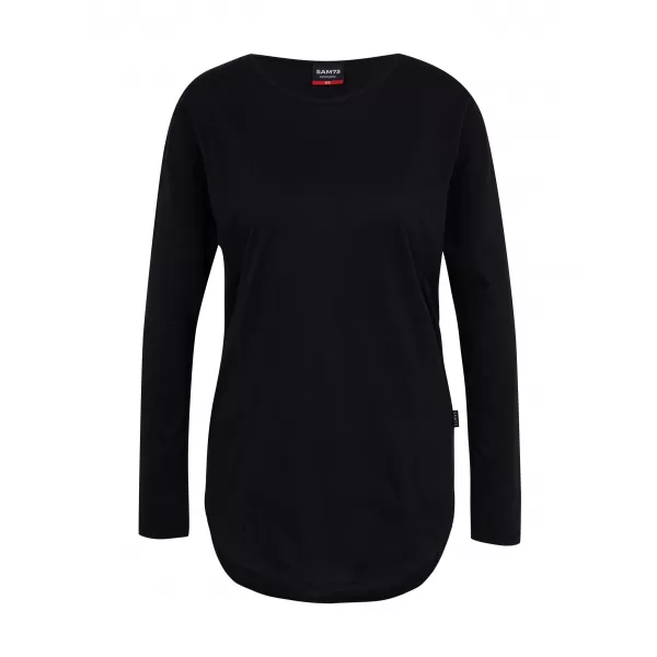  Damen-T-Shirt mit langen Ärmeln SAM 73 SHERRI WT 897 SCHWARZ 