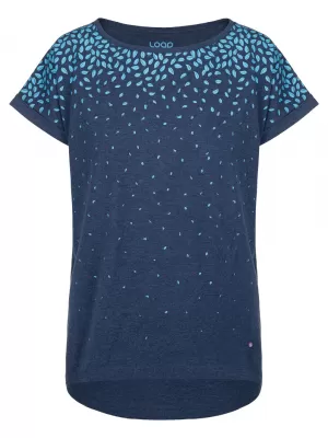 Damen-T-Shirt LOAP AMICA CLW23161 BLAU