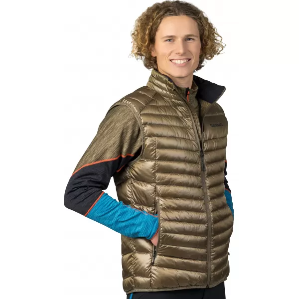  Herrenweste HANNAH ADARE KHAKI-STREIFEN 