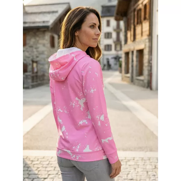  Premium-Sweatshirt für Damen ALTISPORT VOJ/ALWVN4MI01 HELL-PINK 