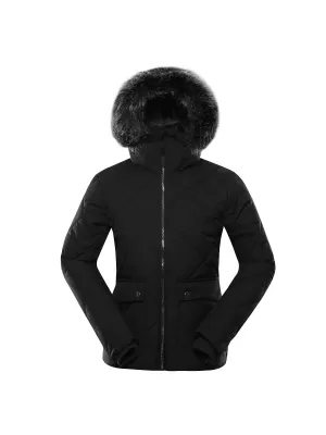 Damenjacke ALPINE PRO LODERA LJCB593 SCHWARZ