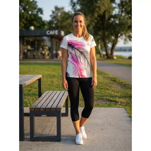  Hochwertiges Funktions-T-Shirt für Damen ALTISPORT VOJ/ALW001TR01 WEIß 
