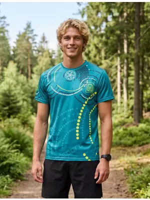 Premium-T-Shirt für Herren ALTISPORT VOJ/ALM003TR01 KEROSIN