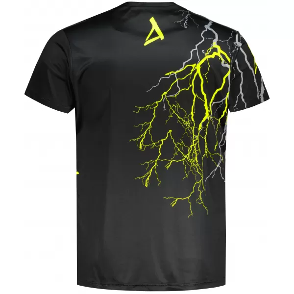  Premium-T-Shirt für Herren ALTISPORT VOJ/ALM004TR01 SCHWARZ UND GELB 