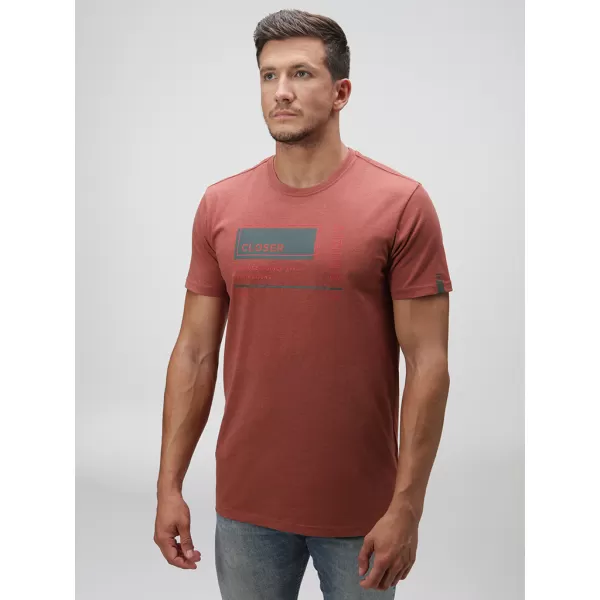  Herren-T-Shirt LOAP BOMEL CLM2362 BRAUN 