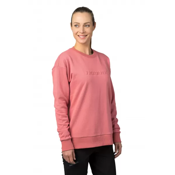  Damen-Sweatshirt HANNAH MOLY VERBLASSTE ROSE 